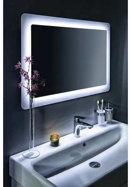 Gedy - Fali szappanadagoló PIRENEI 110 mm lágy üveg/fényezett króm