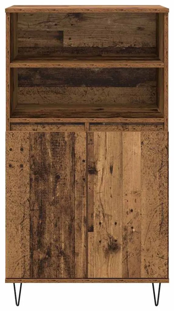 Magasfiú Barna 60 x 36 x 110 cm Faanyag