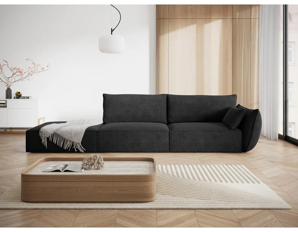 Sötétszürke heverő (jobb oldali) Vanda – Mazzini Sofas