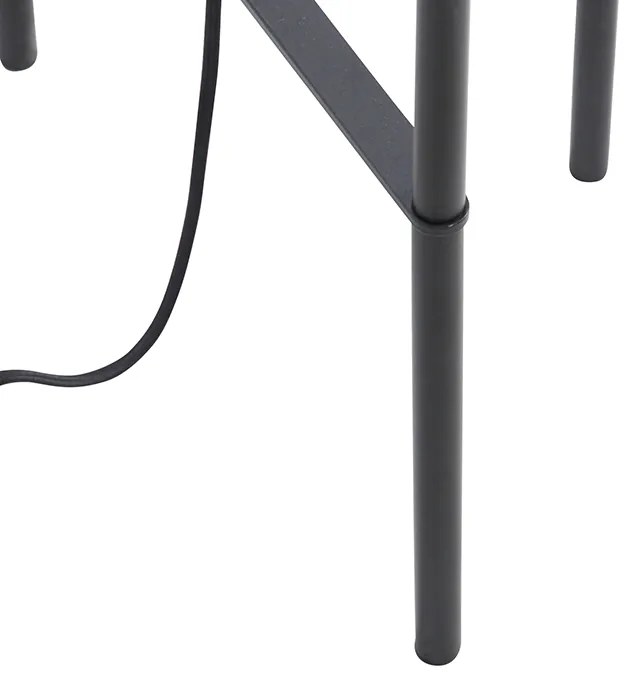 Ipari állólámpa fekete - Bliss Vefa