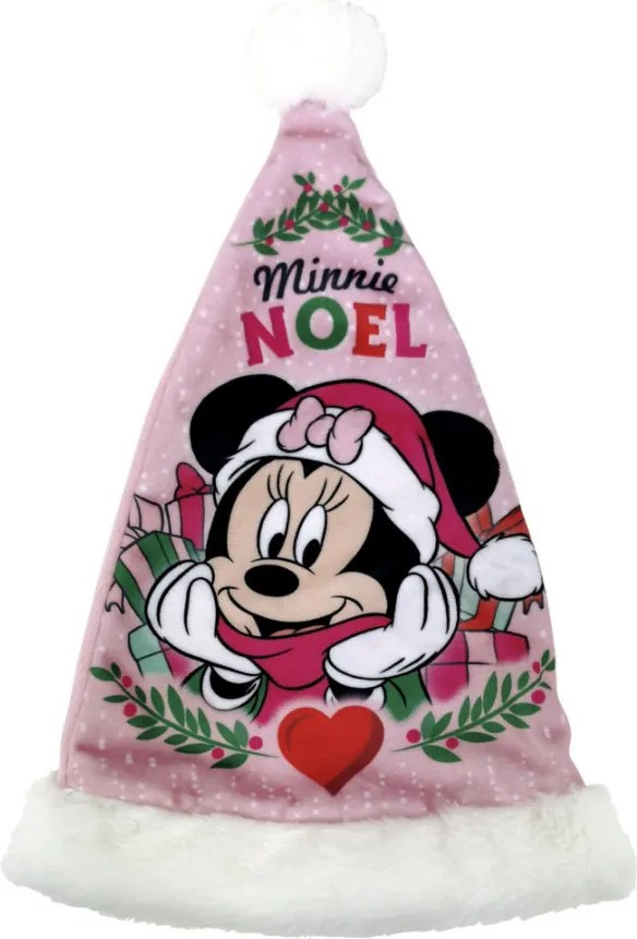 Disney Minnie Noel mikulás sapka 37 cm
