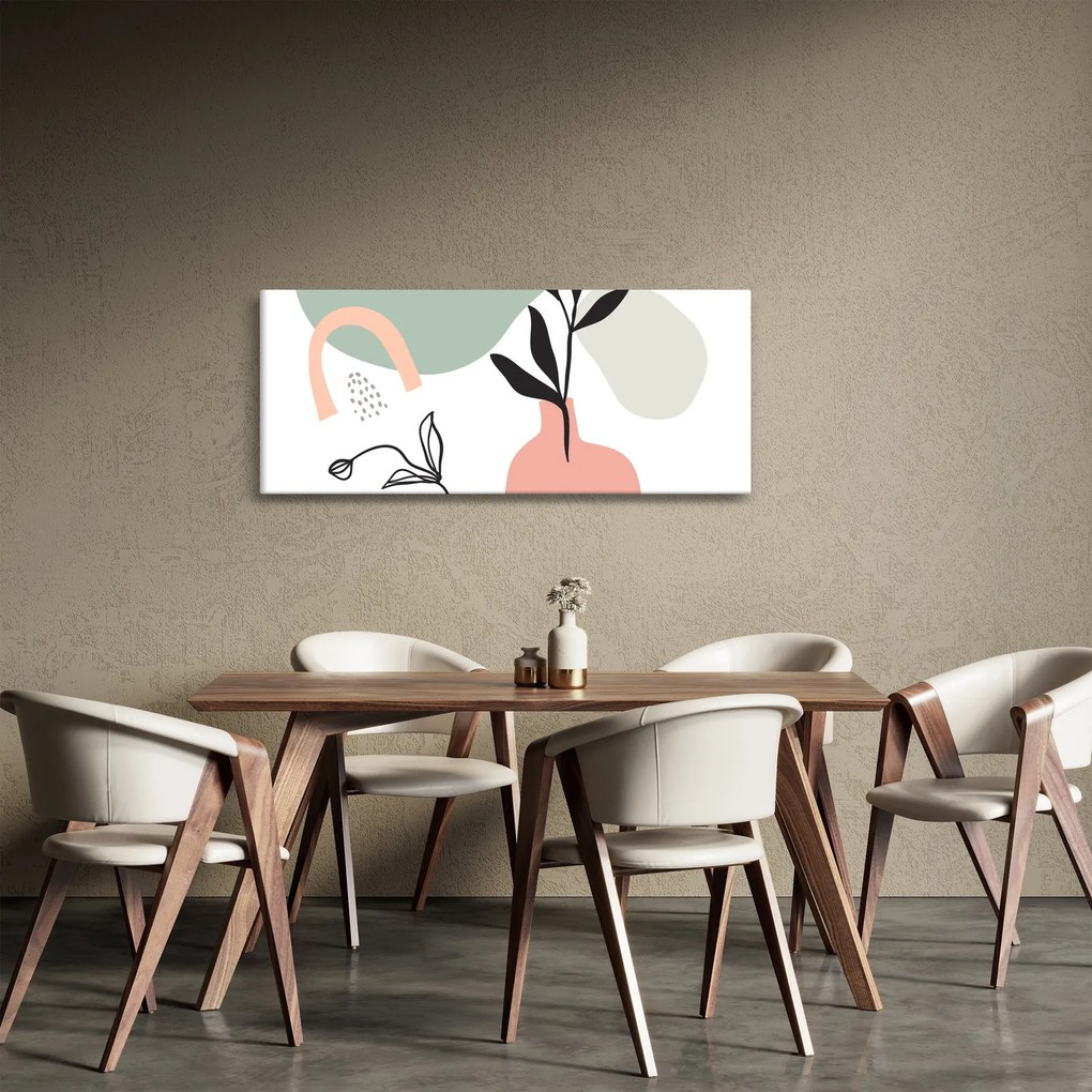 Kép - Virágok vázában N⁰3 (120x50 cm)