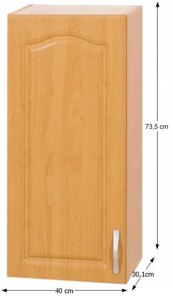 Felső konyhaszekrény Leite W40/L (B). 788687