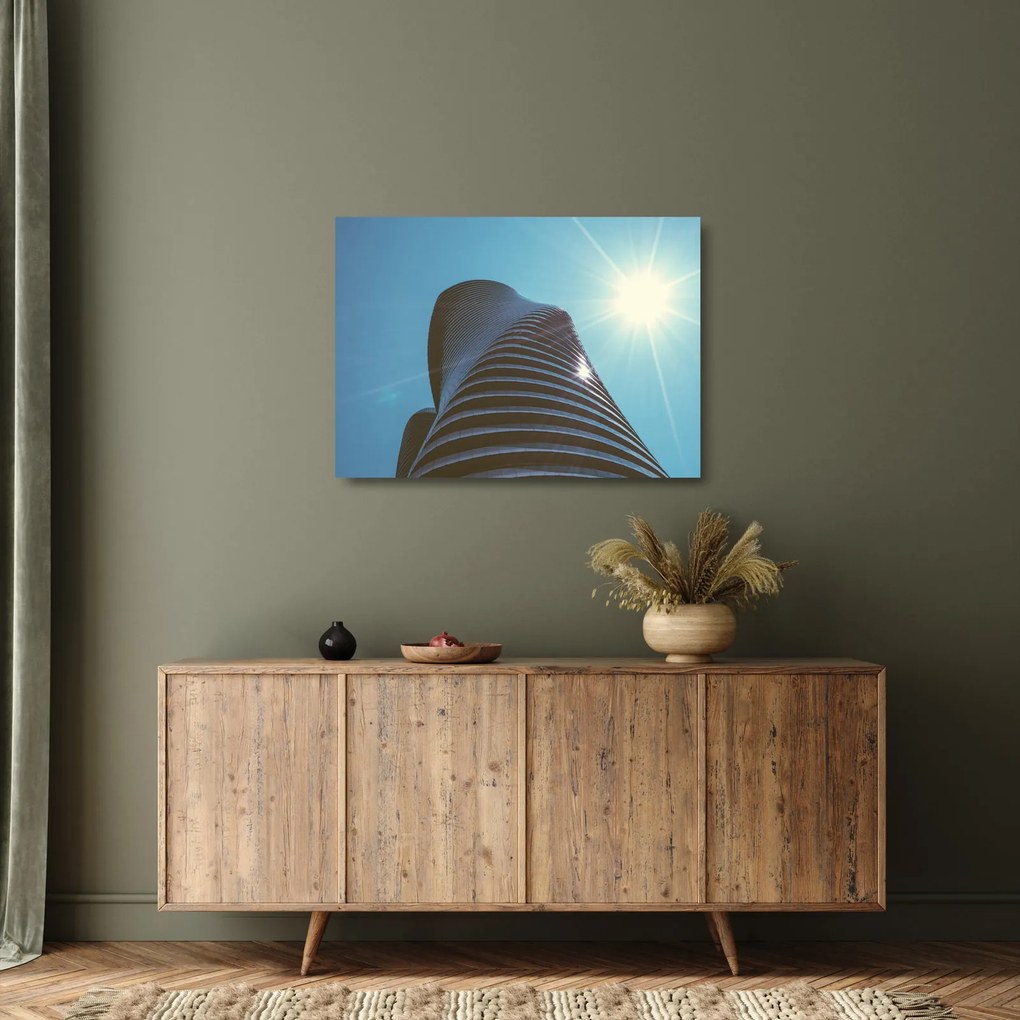 Kép - Építészet (üvegen) (70x50 cm)