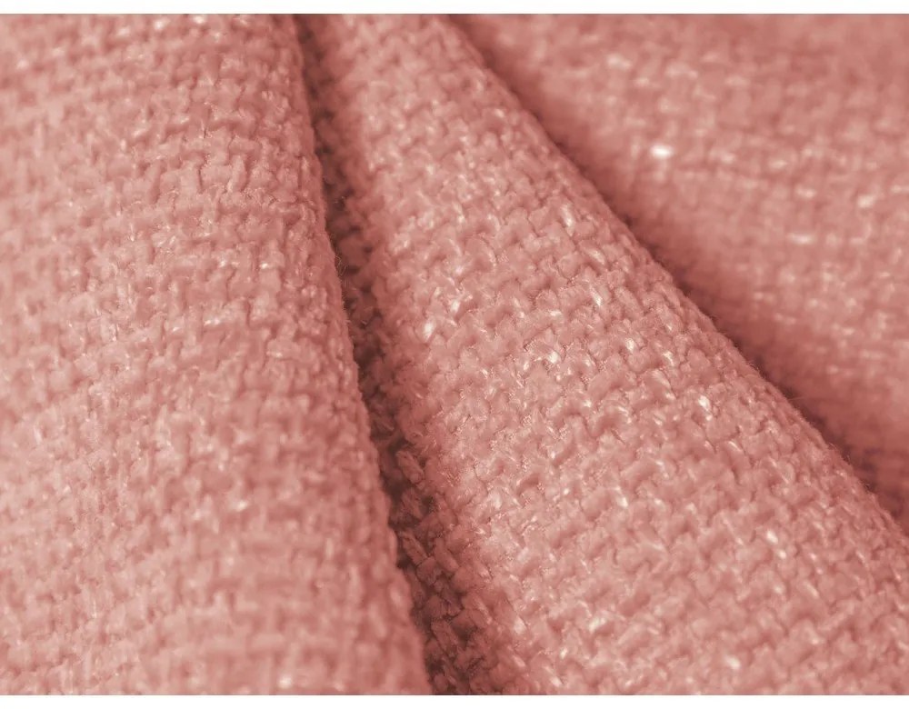 Rózsaszín sarokkanapé (variálható-L alakú) Molino – Micadoni Home