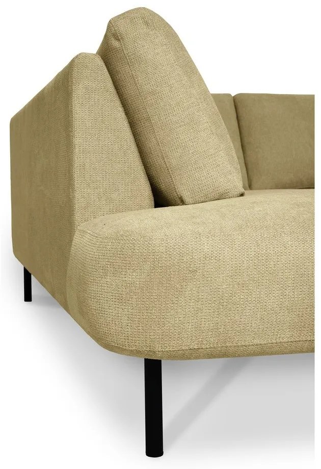 Okkersárga sarokkanapé (bal oldali-U alakú) Hero – Scandic