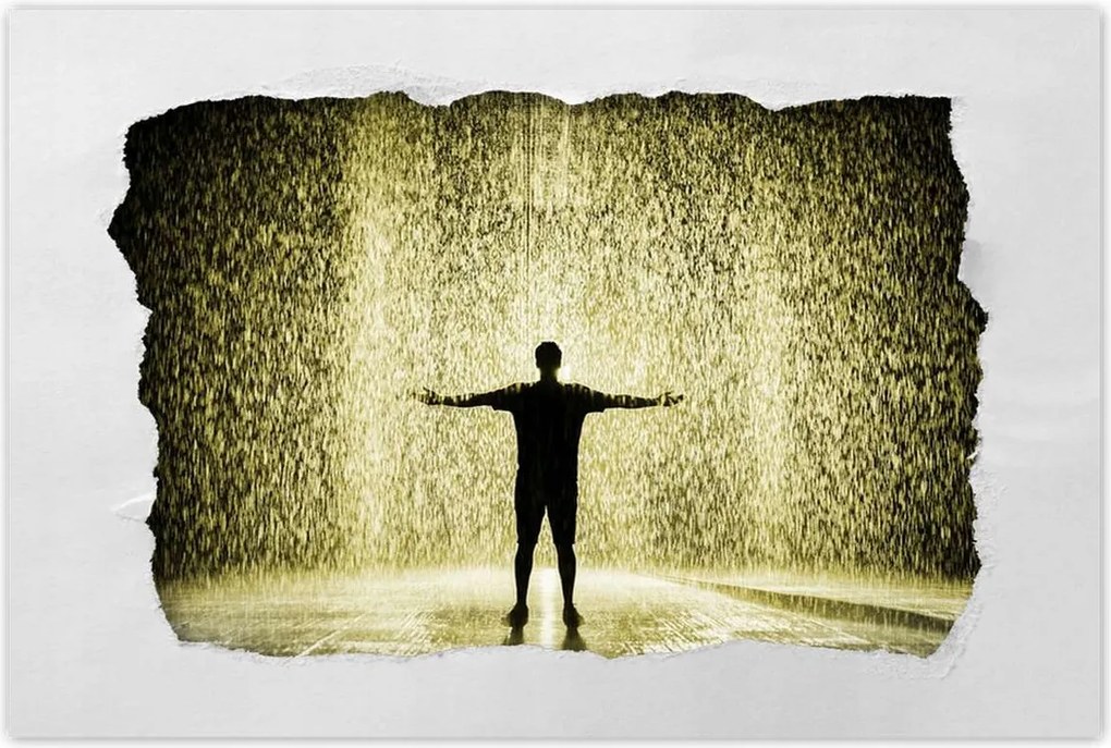 Poszterek 120x80 Keményen esik az eső