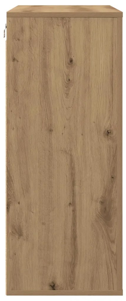 Fali Szekrény Mesteri Tölgy 80x33x80 cm Forgácslap
