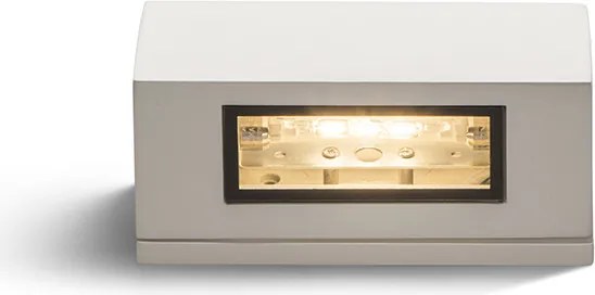 RENDL WOOP fali lámpa fehér 230V R7s 78mm 12W IP54