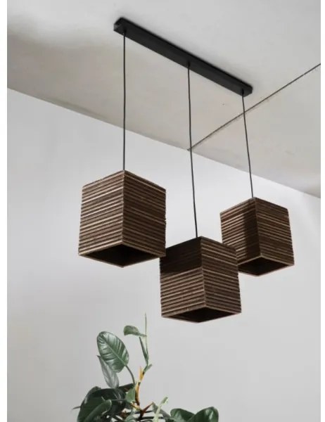 Ledvance - Csillár zsinóron DECOR CARDBOARD 3xE27/15W/230V