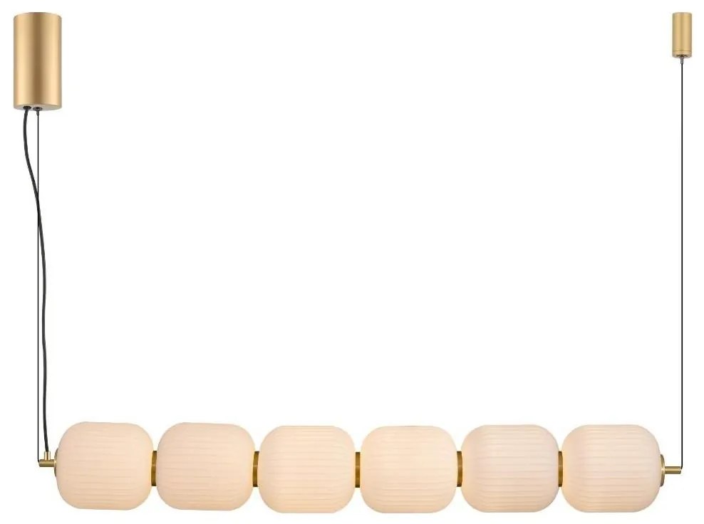 Zuma Line 003064-034748 - LED függőlámpa kábelen AKARI LED/50W/230V arany