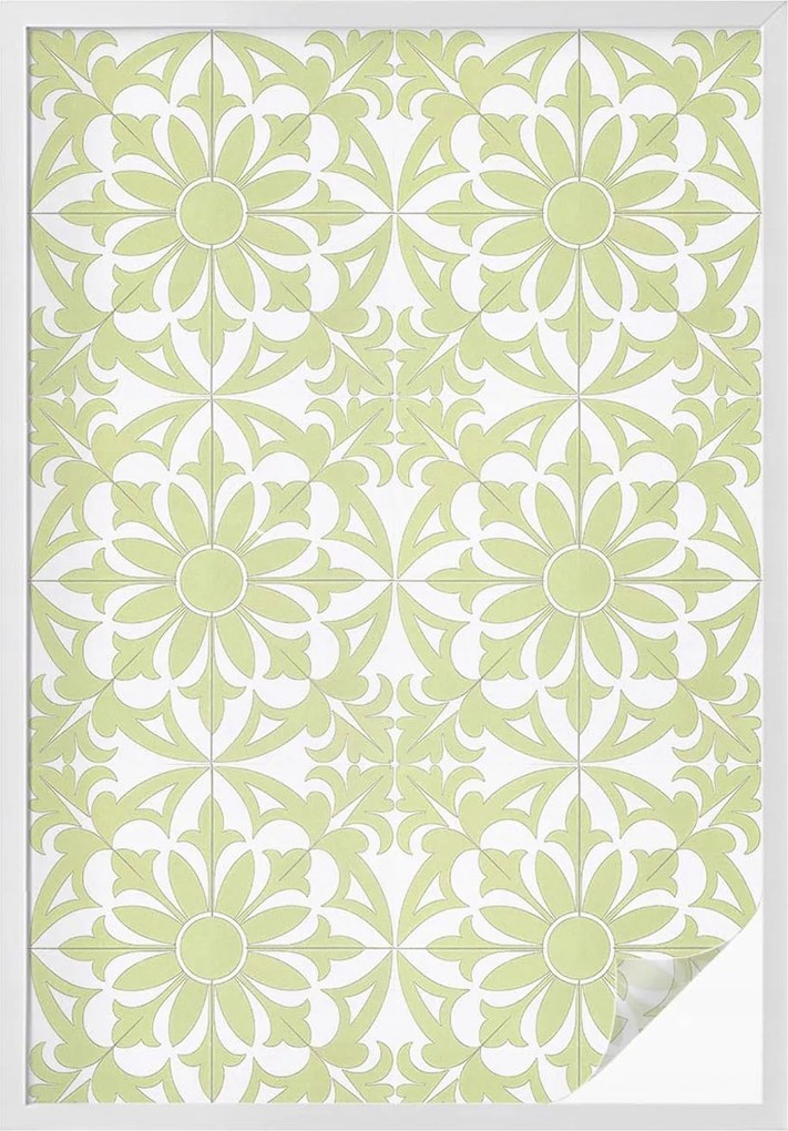 Öntapadós szélvédő furnér Adatvédelem Zöld dísz 100x146