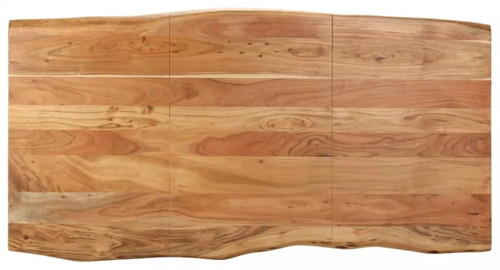 tömör akácfa étkezőasztal 180 x 90 x 76 cm