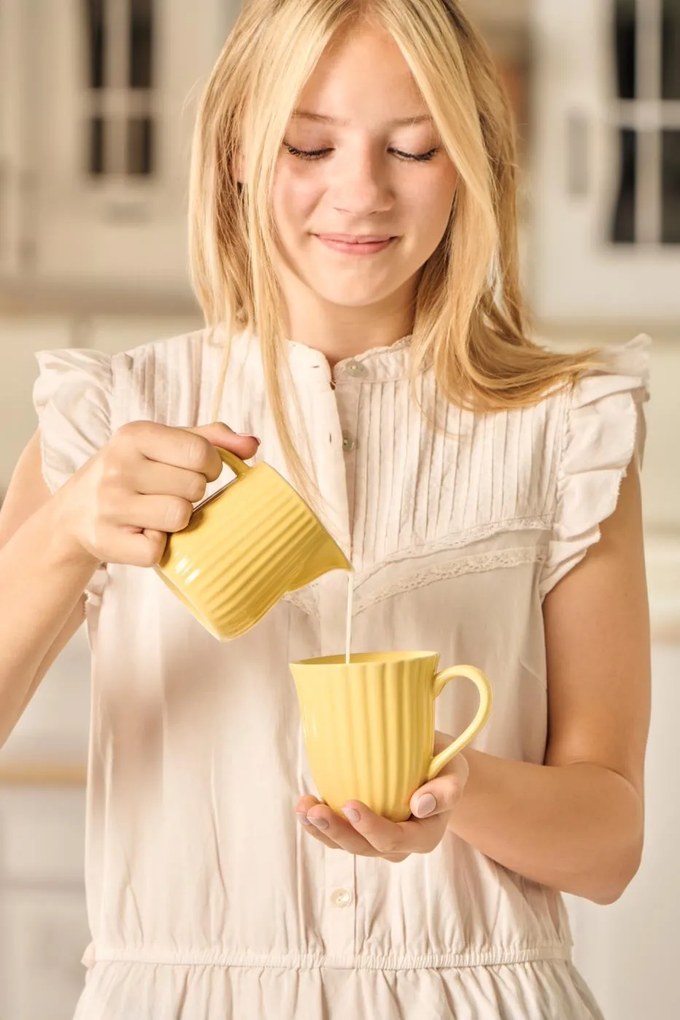 IB Laursen Sárga kerámia kancsó 200 ml MYNTE LEMONADE