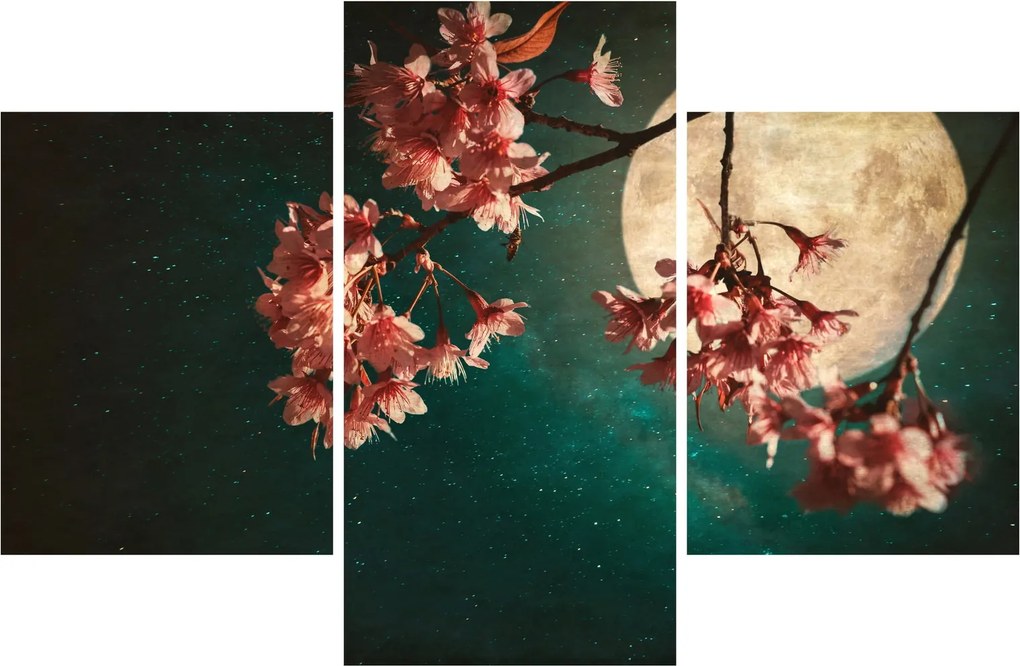Kép - Sakura teliholdkor (90x60 cm)