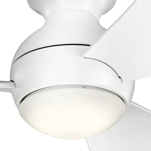 Kichler KLF-SOLA-34-WHT-LED állítható mennyezeti ventilátor 10W/230V IP23+DO