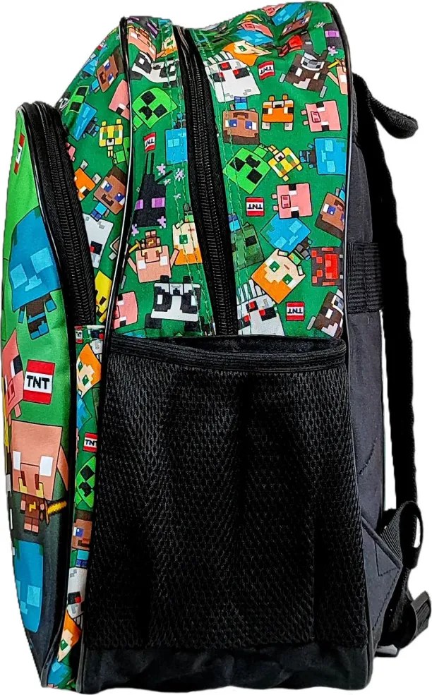 Minecraft Characters iskolatáska, táska 40 cm