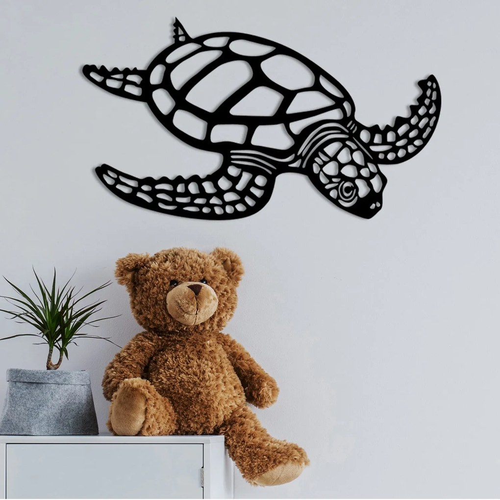 Fém fali dekoráció, Caretta Caretta