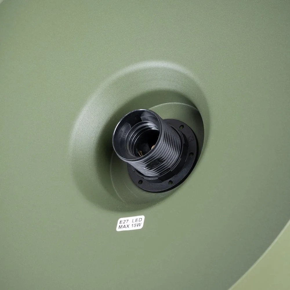 Zöld függőlámpa ø 35 cm Vito – Sollux