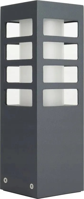 Kültéri kerti oszlop lámpa ipari sötétszürke 25 cm IP54 Su-ma