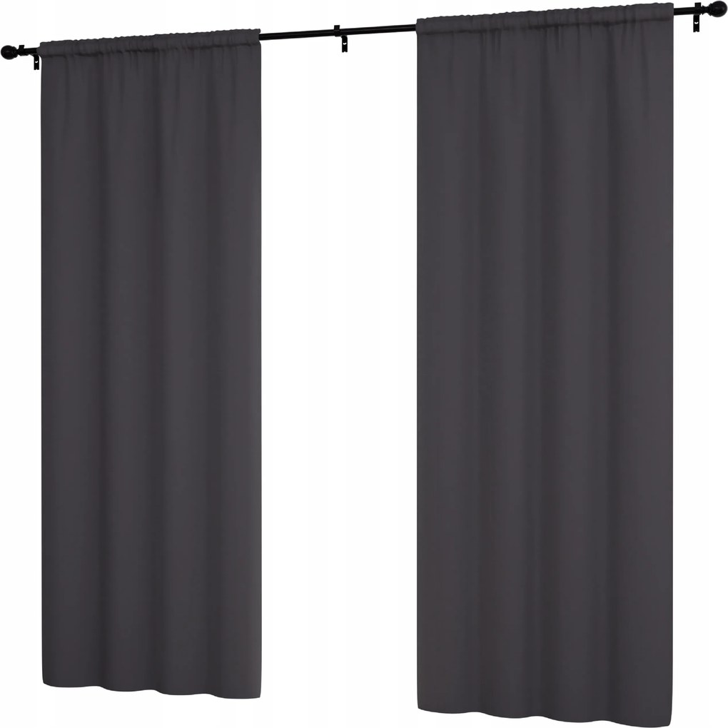 Kész függöny, sima, 145x220 cm, matt készfüggöny, sima függönyök nappaliba