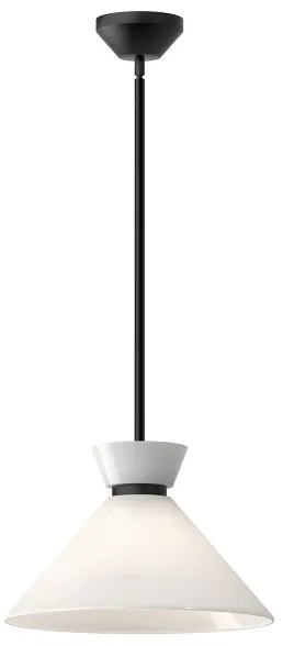 Alora Mood ALM-HALSTON-P-M-BK - Rúdon függő csillár HALSTON 1xE27/60W/230V fekete