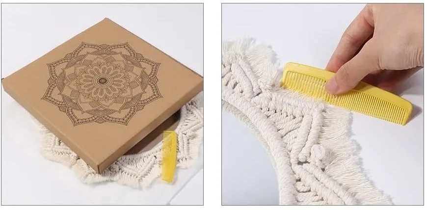 Boho fali tükör 65CM 322050