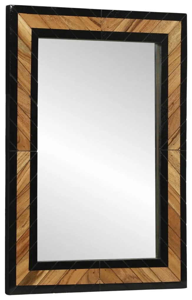 Tükör 70x2x70 cm Tömör fa akác