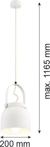 Argon LOGAN 8280 Függőlámpa 1x15W/E27 IP20