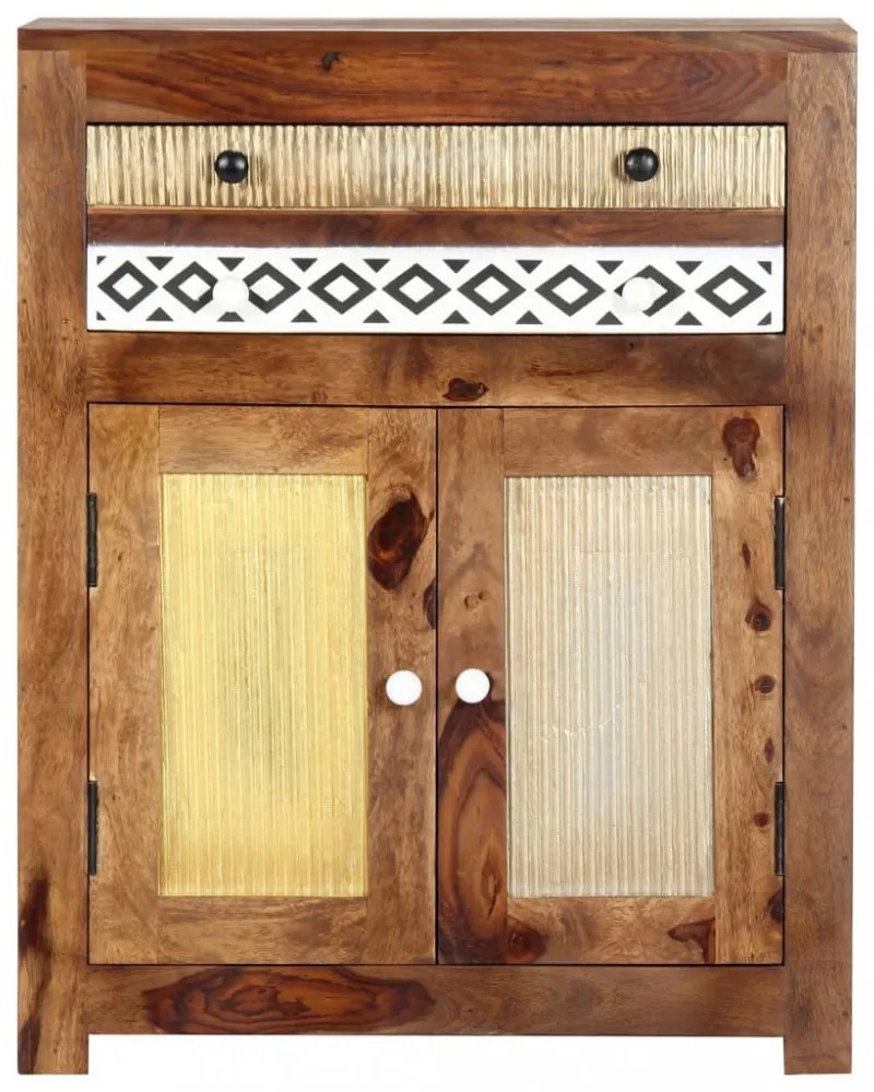 tömör kelet-indiai rózsafa kisszekrény 60 x 30 x 75 cm