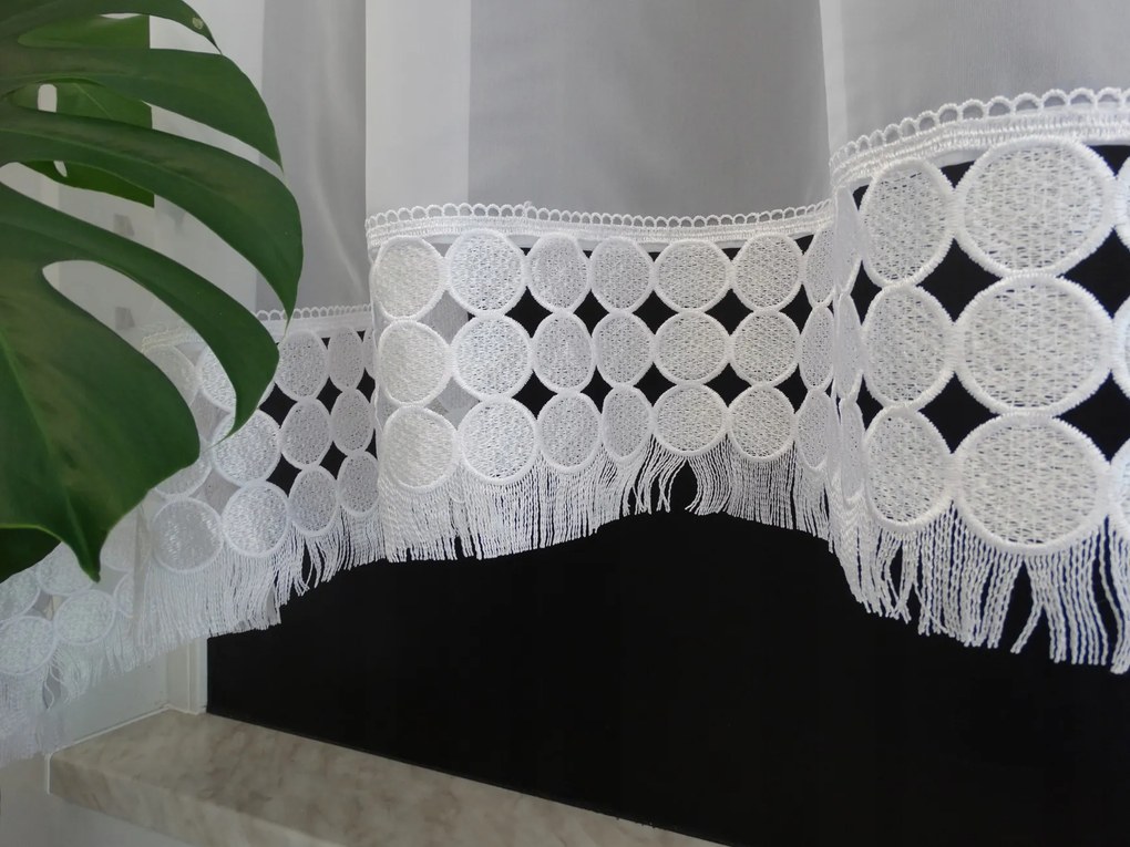 Mg Függöny Fátyol ív gipiura 6085 300x155cm