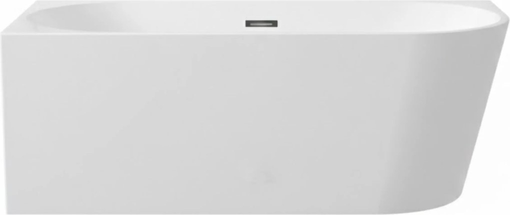 Balneo Szabadonálló Sarokkád Bal Avola 150x75 cm Gun Fém Fedéllel