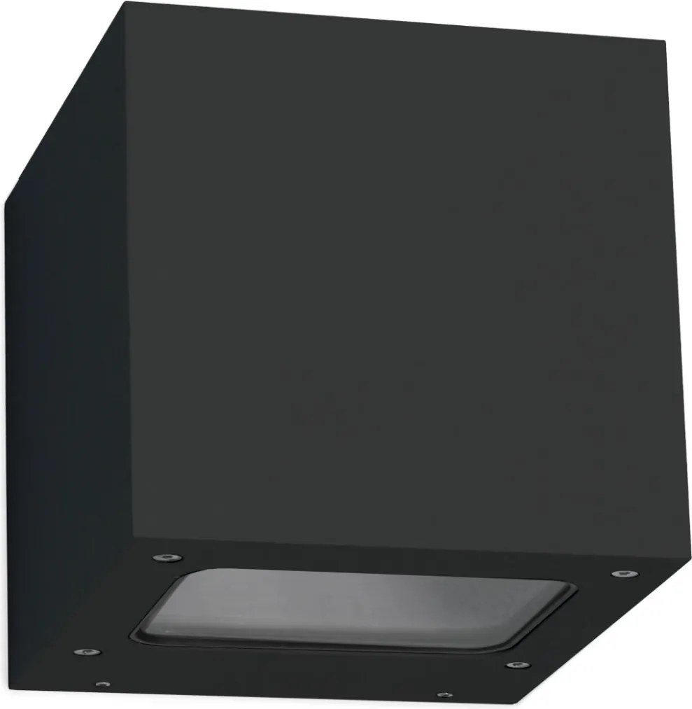 NOVOLUX 412B-L01F1B-02 BRICK Modern Kültéri Fali Lámpa Fekete LED IP44