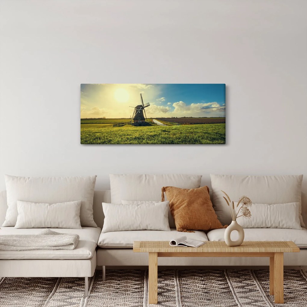 Kép - Szélmalom (120x50 cm)