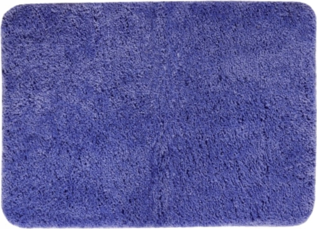 Fürdőszobaszőnyeg Lila Mikroszálas Csúszásgátló Sima 50x80 cm