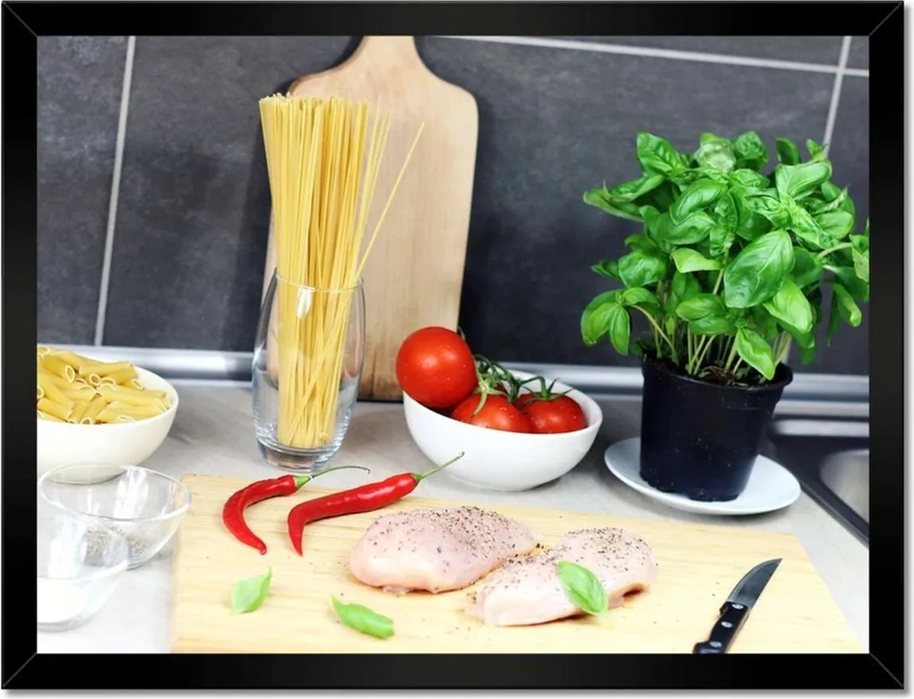 Poszterek keretben 40x30 Olasz konyha