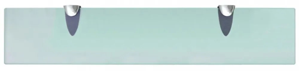 2 db lebegő üvegpolc 50 x 10 cm 8 mm