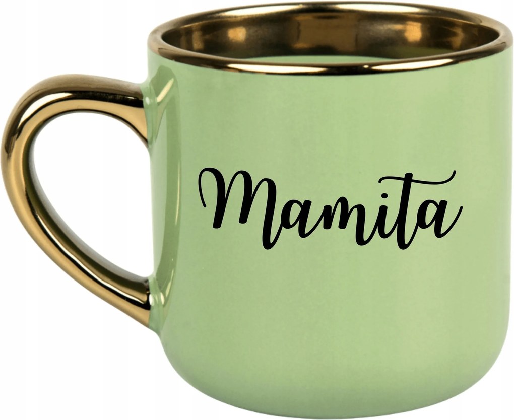 Bögre Zöld 400ml Ajándék Vicces Anyák Napja Mamita