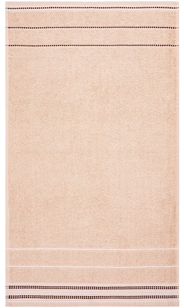 BARBARA törölköző 70x130 cm bézs, 100% pamut