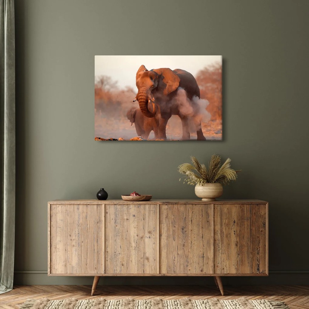 Kép - Nagy afrikai elefánt (90x60 cm)