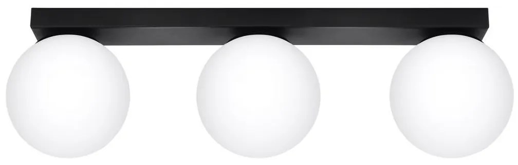 Sollux Sollux SL.1153 - Mennyezeti lámpa YOLI 3xG9/12W/230V fekete SLX0919