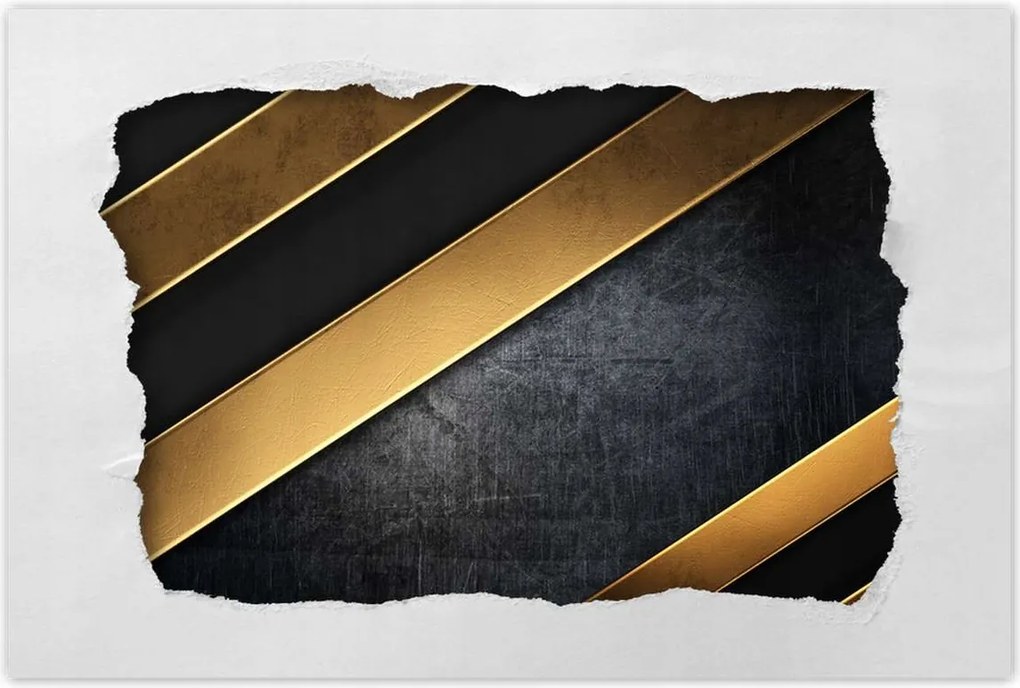 Poszterek 120x80 Arany csíkok