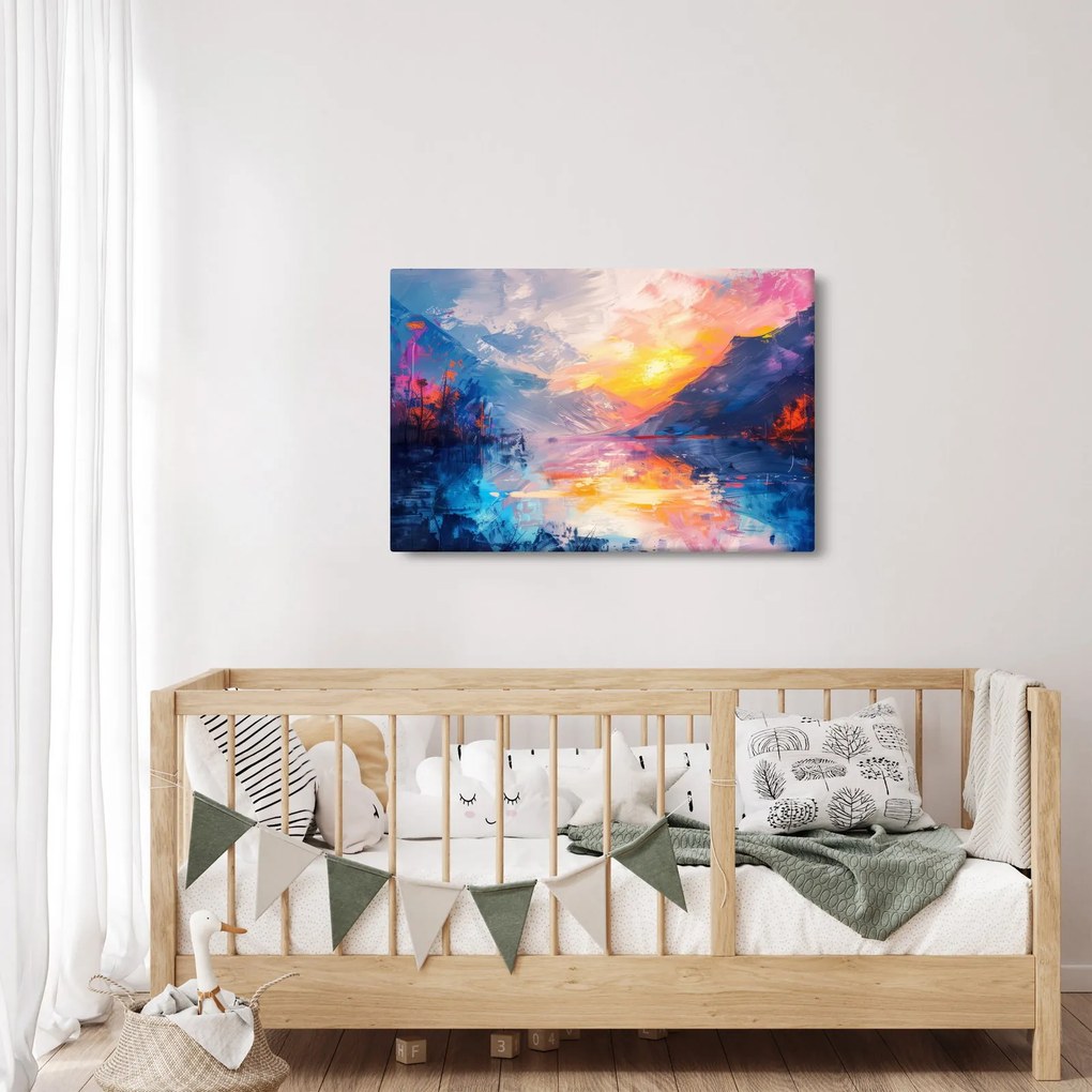 Kép - Tájképfestészet (90x60 cm)