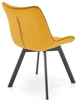 K520 forgatható étkezőszék mustár sárga