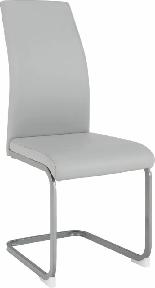 Étkező szék, világosszürke/szürke, NOBATA