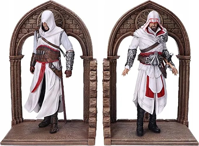 Assassin's Creed Altair és Ezio könyvtámasz 24cm 2db