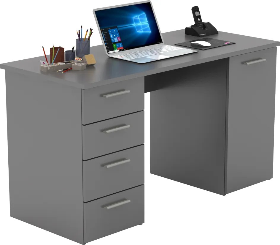 Íróasztal, grafit, EUSTACH