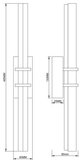 Zuma Line 003064-034737 - LED fali lámpa IGGLY LED/10W/230V arany