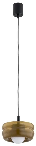 Argon 8816 - Csillár zsinóron TEVO 1xG9/4,5W/230V barna/füstös