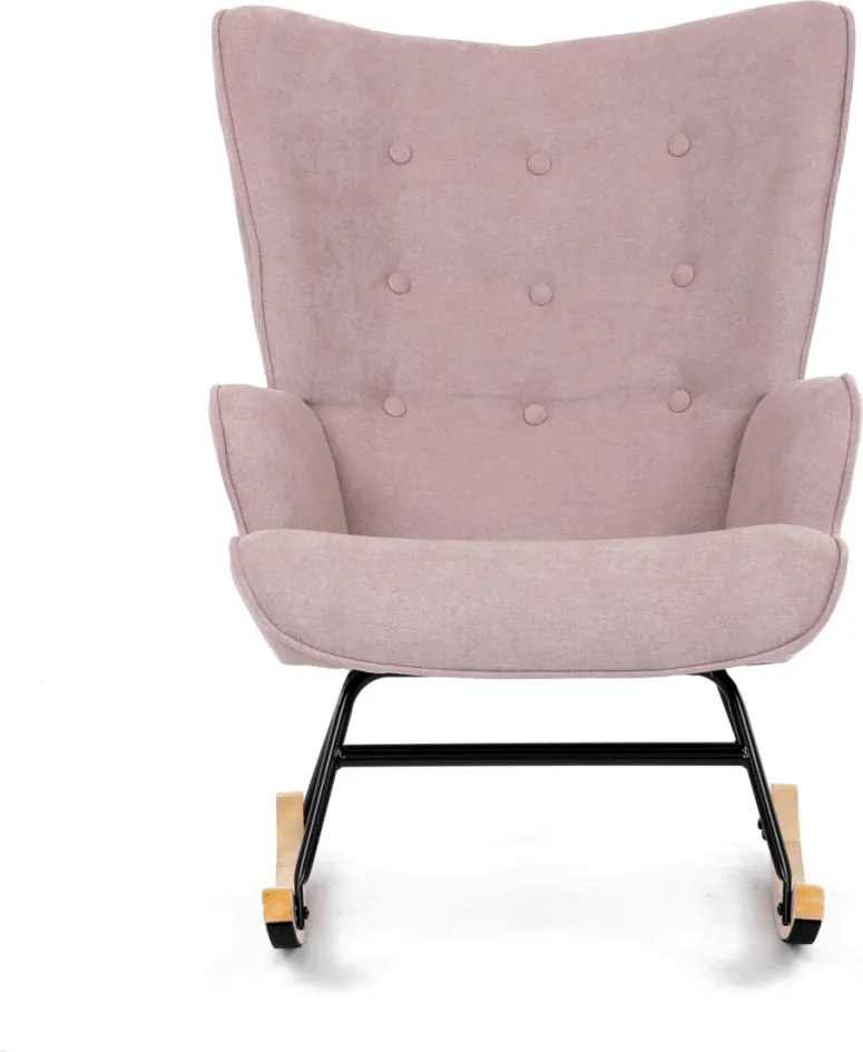 Hinta fotel rózsaszín szövet kárpittal AK-371 PINK2